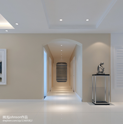 现代家庭过道吊顶装修设计效果图赏析 打造时尚室内空间的点睛之笔